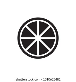 lemon icon in trendy flat style 