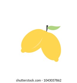 lemon icon vector