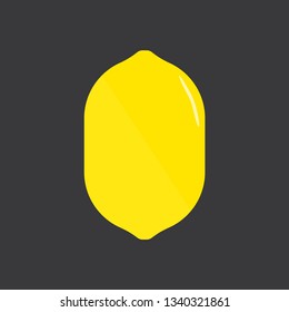 Lemon icon vector