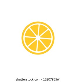 icono del limón. ilustración plana vectorial