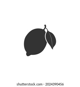 Lemon icon vector in flat style
