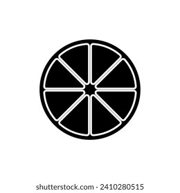 Lemon icon vector. Fruits illustration sign. Vitamins symbol. Vegetarian logo. Food mark.