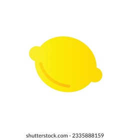 lemon icon vector illustration eps