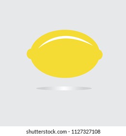 lemon icon - vector illustrator