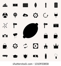lemon icon. web icons universal set for web and mobile on white background