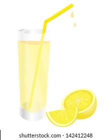 Lemon with juice