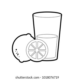 Lemon and juice design