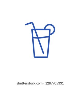 Lemon juice icon