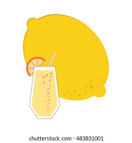 lemon and juice  icon 