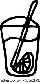 Lemon juice for icon design