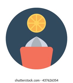 Lemon Juicer Vector Icon