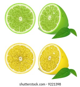 lemon and lime