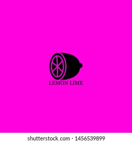 lemon lime icon sign signifier vector