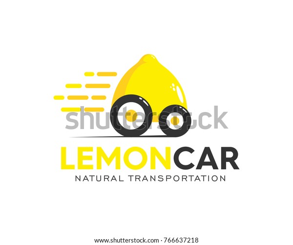 Lemon Limes Natural\
Car Cartoon Fast Logo