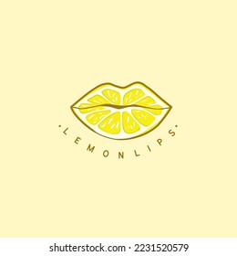 
Design des Lemon Lips Art Logo