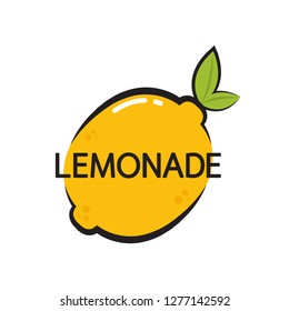 lemon logo design. symbol. logo design.