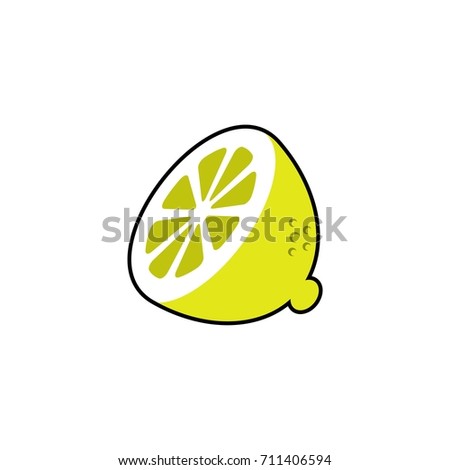 lemon logo design template iv stock vector royalty free 711406594