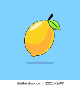 logotipo de limón. fruta fresca de limón