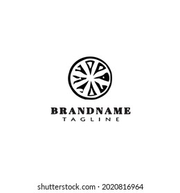lemon logo icon design template modern vector illustration