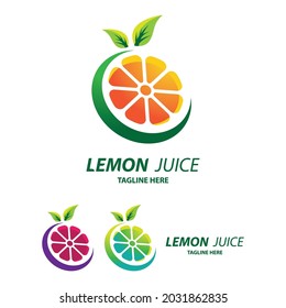 Lemon logo images illustration design