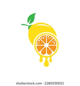 Lemon logo images illustration design