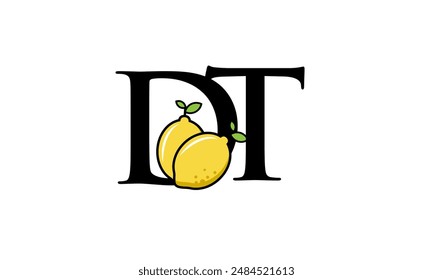 Lemon Logo Initial Fresh Modern Simple