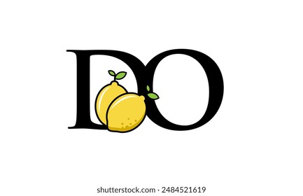 Lemon Logo Initial Fresh Modern Simple