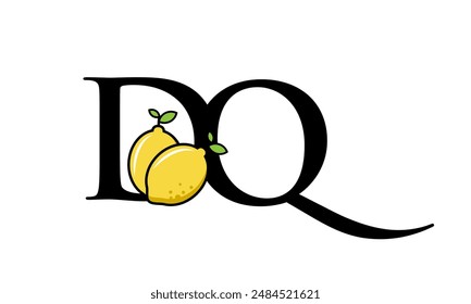 Lemon Logo Initial Fresh Modern Simple