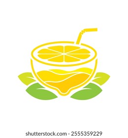 Lemon logo template vector icon design