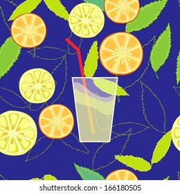 Lemon and orange