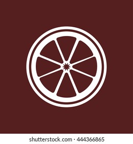 lemon, orange icon