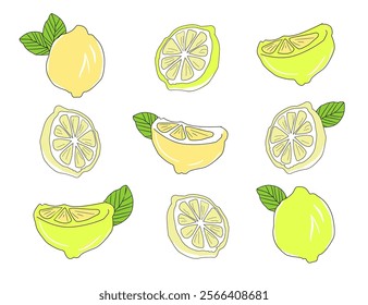 lemon pattern Background. flat illustration lemon background. seamless pattern lemon. lemon flat illustration background
