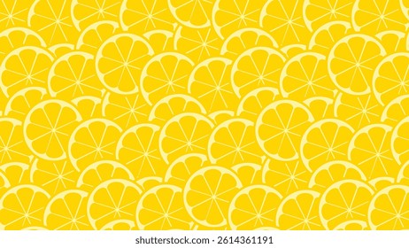 Lemon pattern background. Lemon  illustration. Lemon background. Perfect for fabric, textile, wallpaper, decor, illustration, print, packaging. 