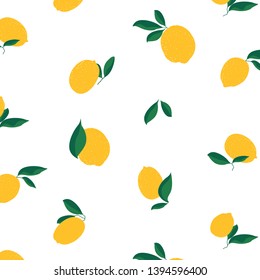 lemon pattern leaf summer natural 