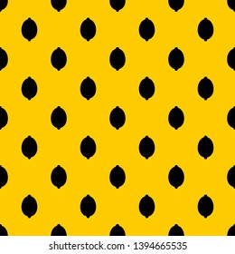 Lemon pattern seamless vector repeat geometric yellow for any design
