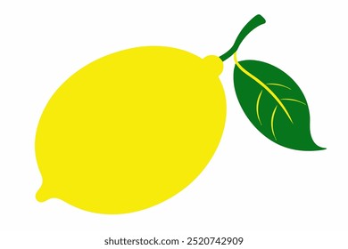 Cuadro de limón sobre fondo blanco.
