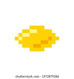 Lemon Pixel Art Pixel Art Citrus Stock Vector (Royalty Free) 1972879286 ...