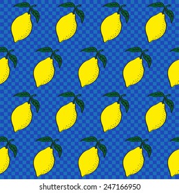 Lemon pop pattern