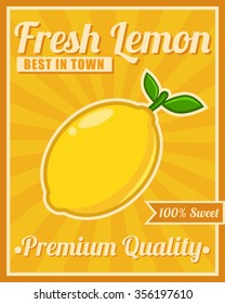 Lemon Poster