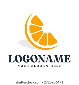 Premium-Vektor-Logo-Design aus Zitrone