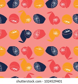 Lemon repeat pattern
