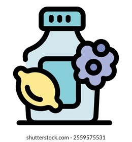 Lemon scented detergent effectively eliminates bacteria and germs, ensuring a clean and hygienic environment