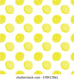 lemon seamless background