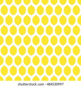 lemon seamless background white