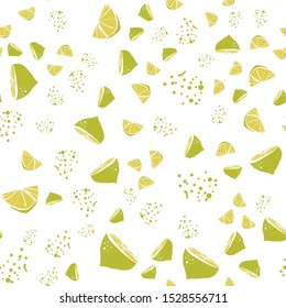 Lemon seamless background for your design: wallpaper, card, banner
