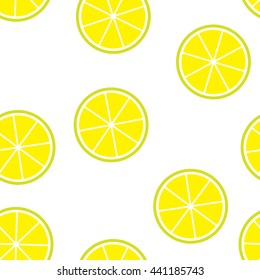 lemon seamless pattern 