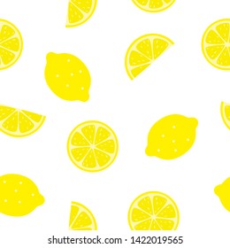 Lemon Seamless pattern background texture