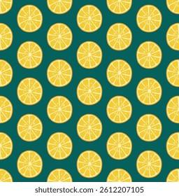 Lemon Seamless Pattern EPS Vector