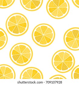 lemon seamless pattern, freshest