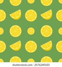 Lemon seamless pattern. Lemon illustration. Lemon background. Perfect for fabric, textile, wallpaper, decor, illustration, print, packaging of products. SSTKbackgrounds